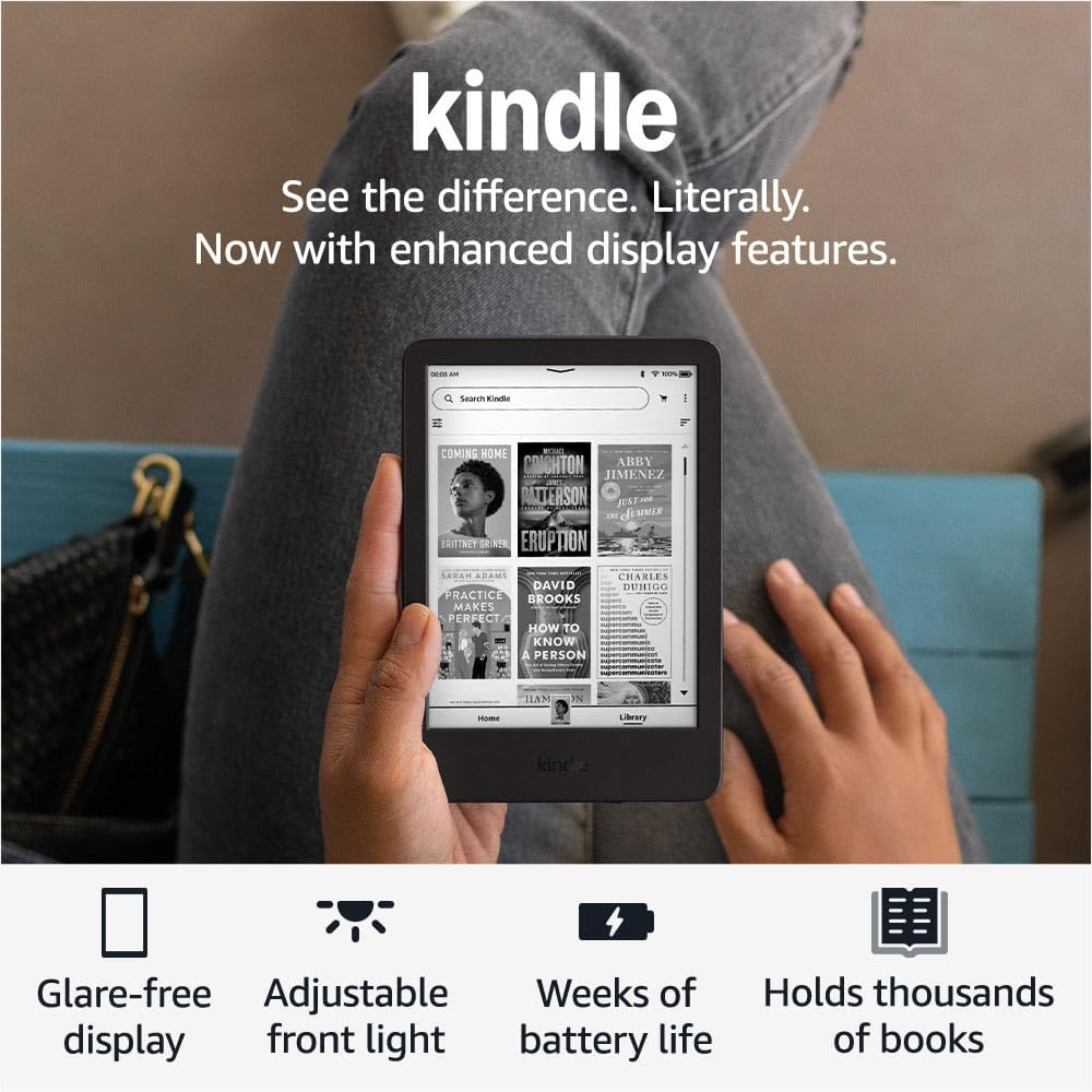 Amazon Kindle 16GB 11Gen 2024 - Black Amazon Kindle 16GB 11Gen 2024 - Black